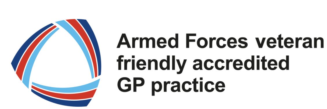 armed forces veteran friendly practice logo