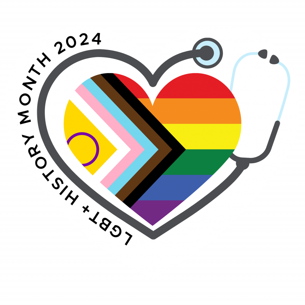 LGBT+ History Month badge