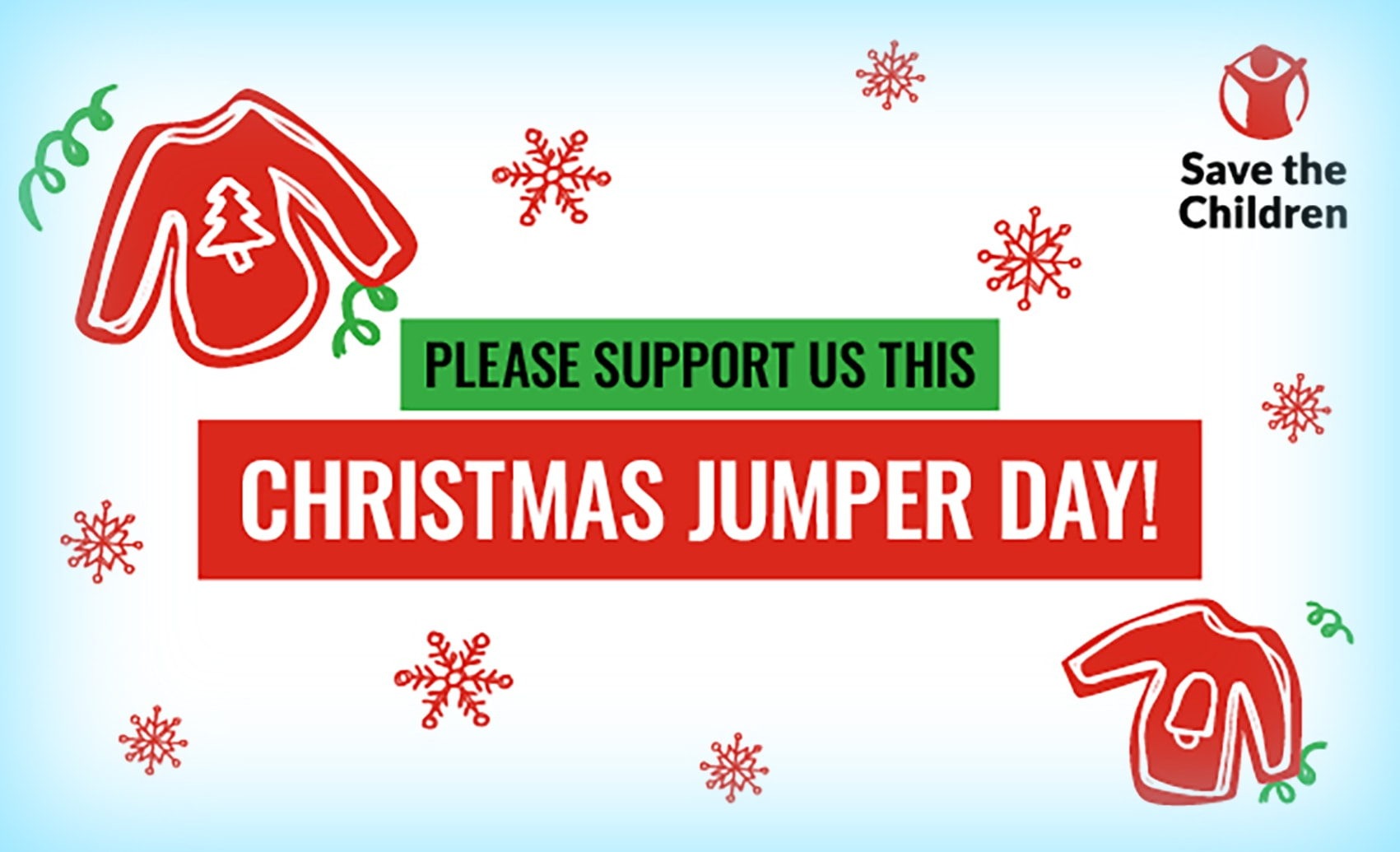 Christmas Jumper Day poster