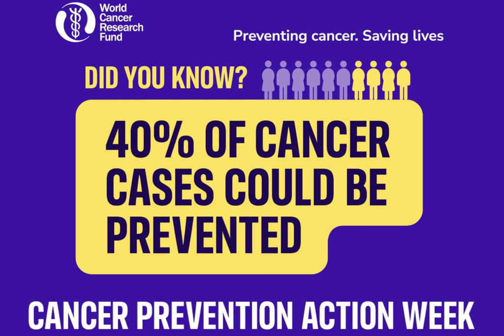 Cancer Prevention Action Week Banner
