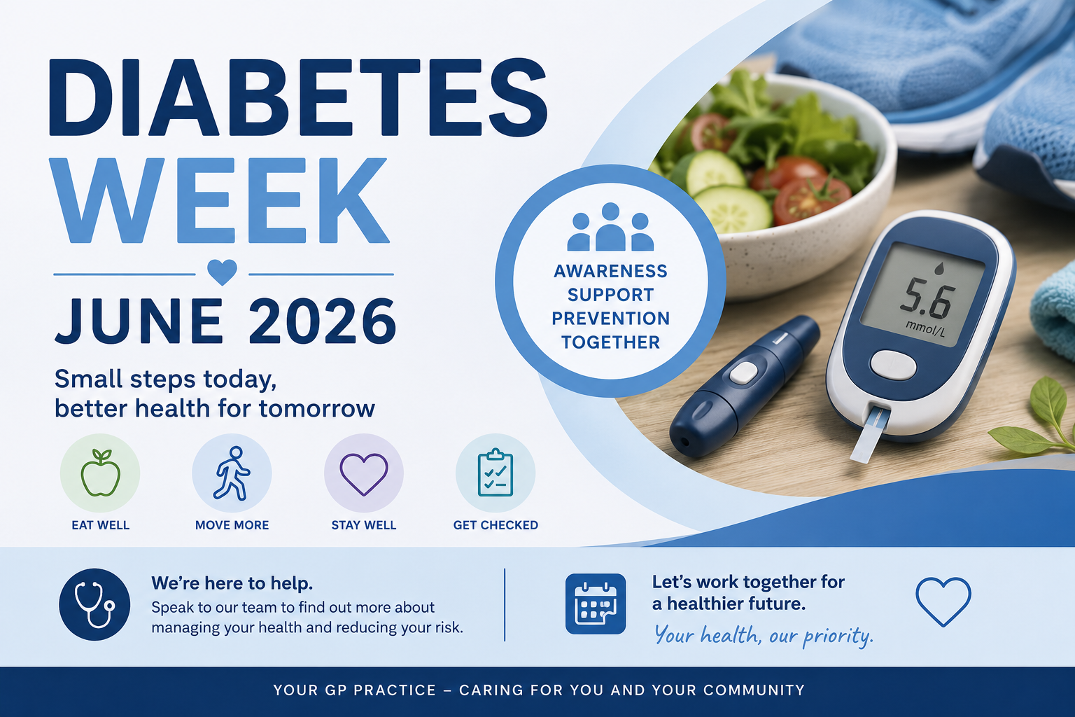 Diabetes week 8th - 14th June 2026